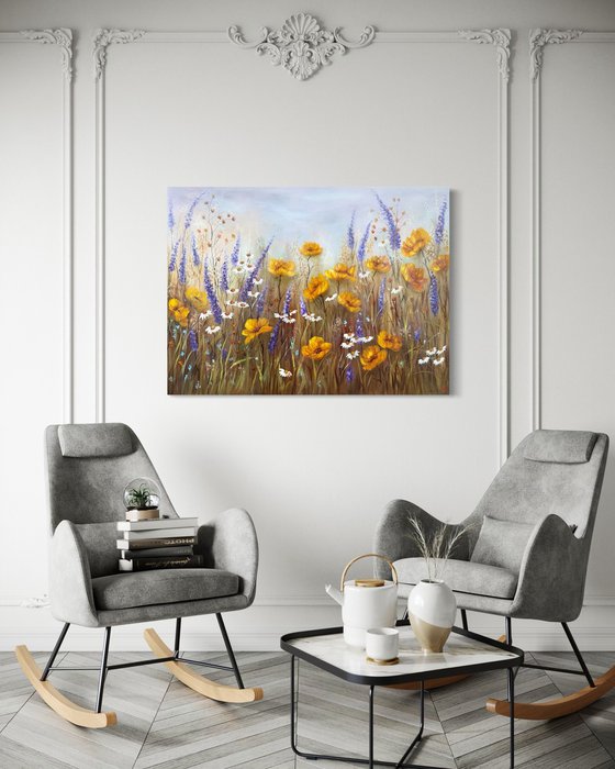 Golden Quiet - Floral Symphony colllection