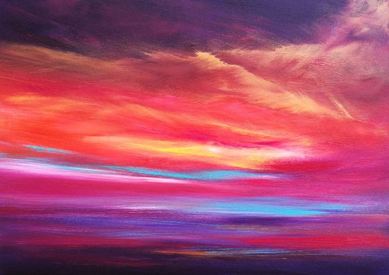 **Vitality** - Art, colourful, seascape, stunning, panoramic