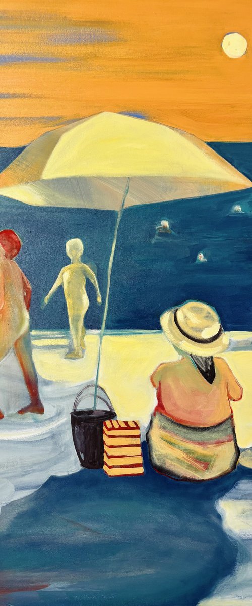 At the water’s edge by Anahita Amouzegar