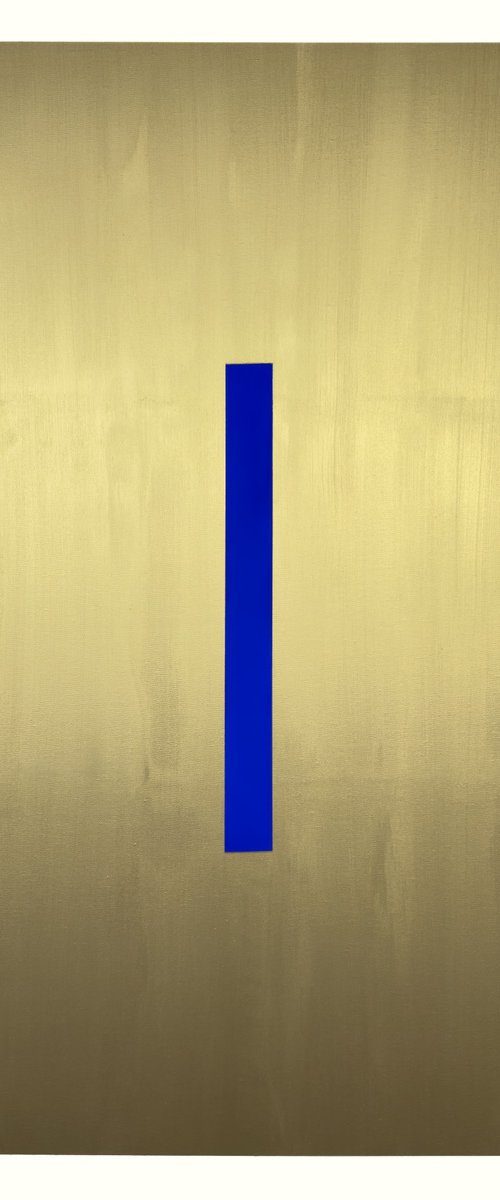 Blue | Gold •2 by Marta Obojska