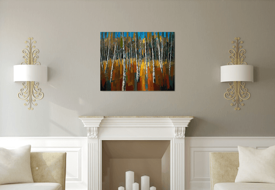 The Golden Birchwood