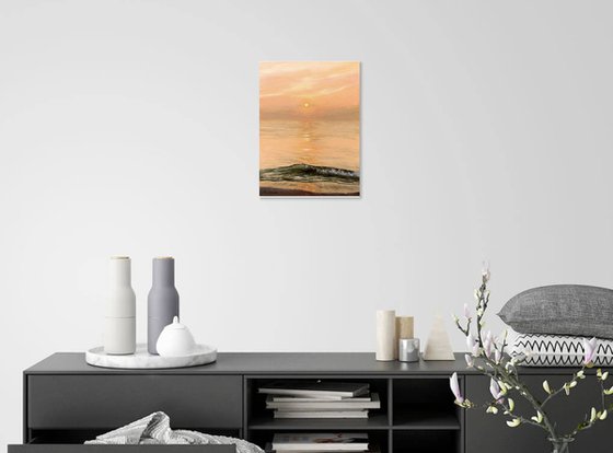 Gentle sunset