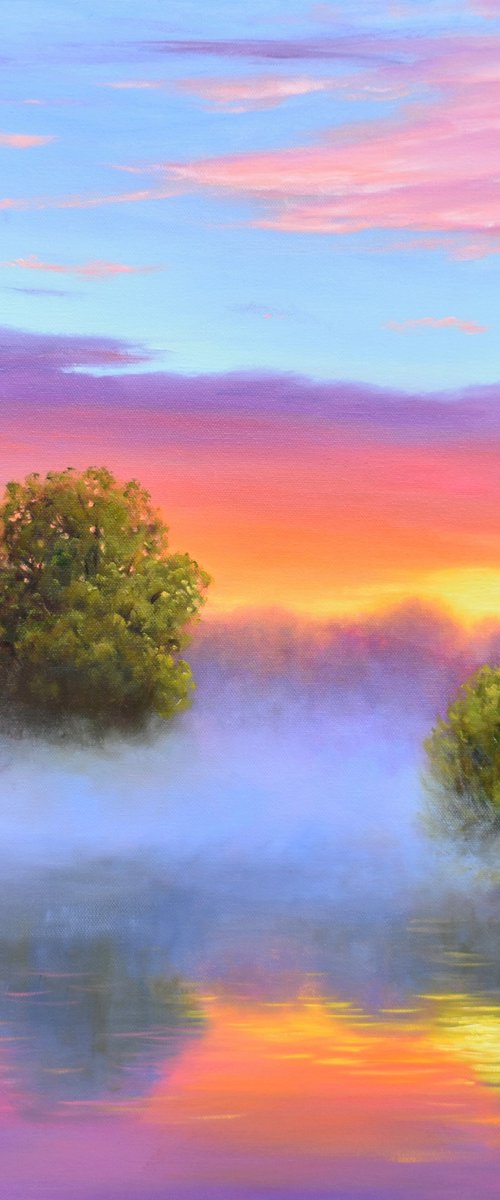 Crimson Sunrise by Yulia Nikonova