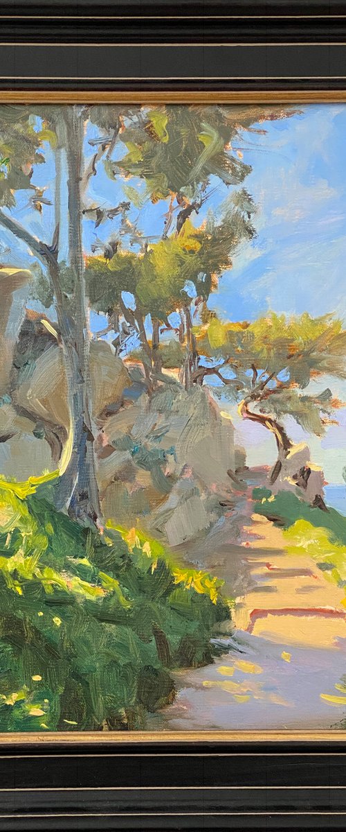 Cypress Grove Trail at Pinnacle Point Landscape by Tatyana Fogarty