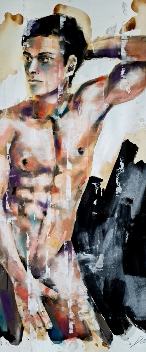 male figure 11-3-21 by Thomas Donaldson