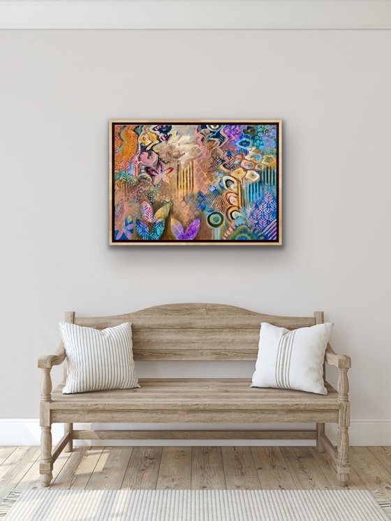 Held in Golden Bloom