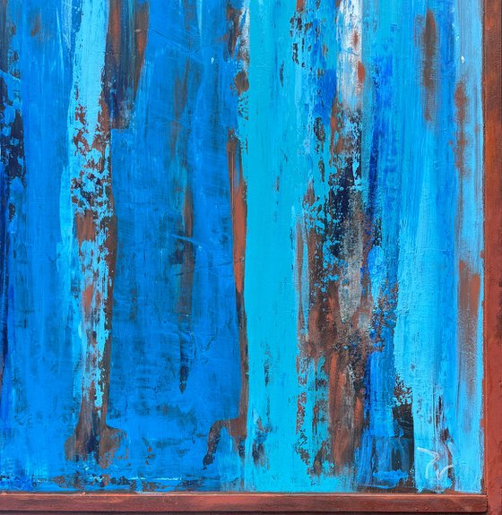Rusty 13th door