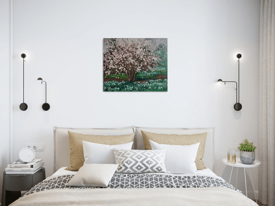 Spring "Blooming garden"
