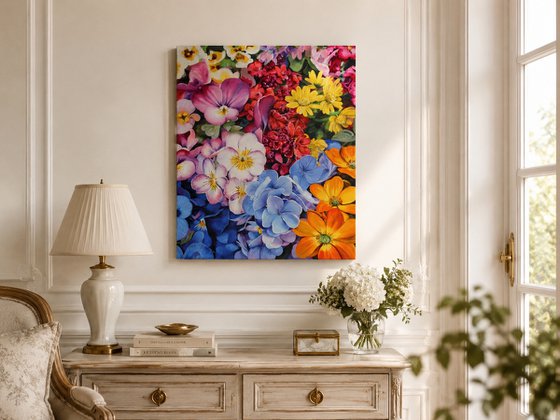 Colorful Garden Flowers