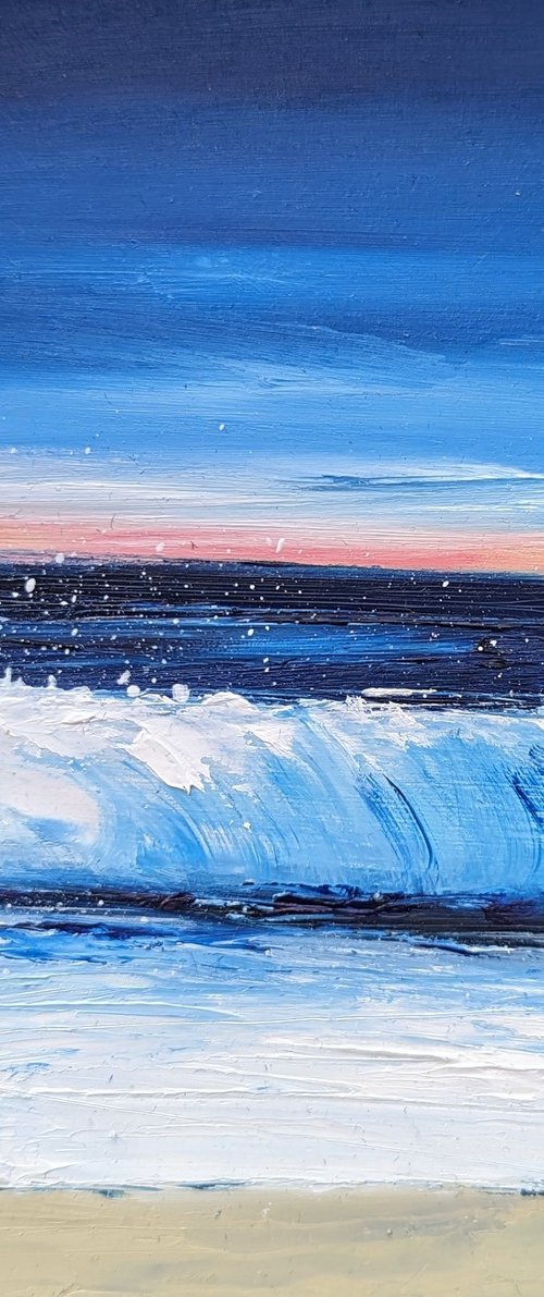 Miniature Wave #6 by Jo Earl