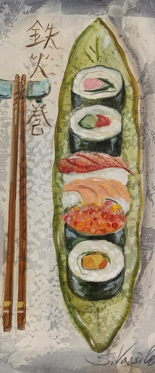 Sushi I by Silvia  Vassileva