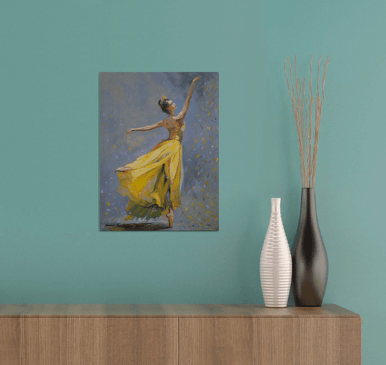 Dance of Golden Light