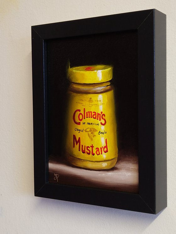 Jar of mustard