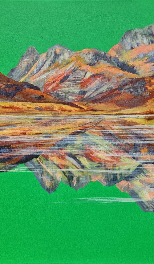 Blea Tarn Reflections by Sam Martin