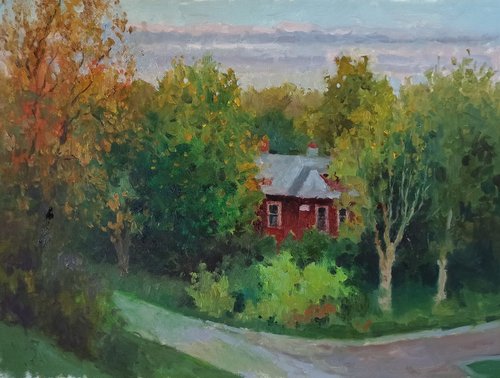 Early September in Dmitrov by Olga Goryunova