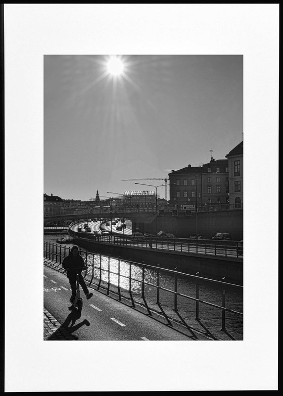 " Scandinavian morning. Stockholm "  Limited Edition 1 / 15