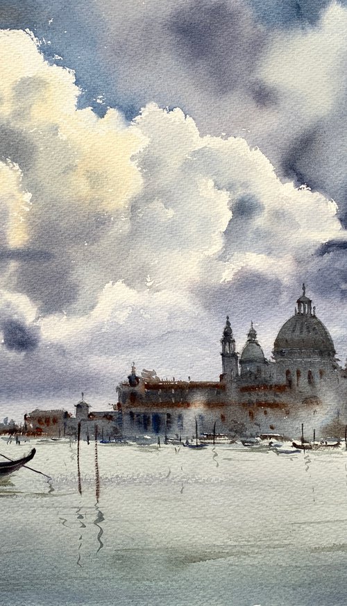 Basilica di Santa Maria della Salute #2 by Eugenia Gorbacheva
