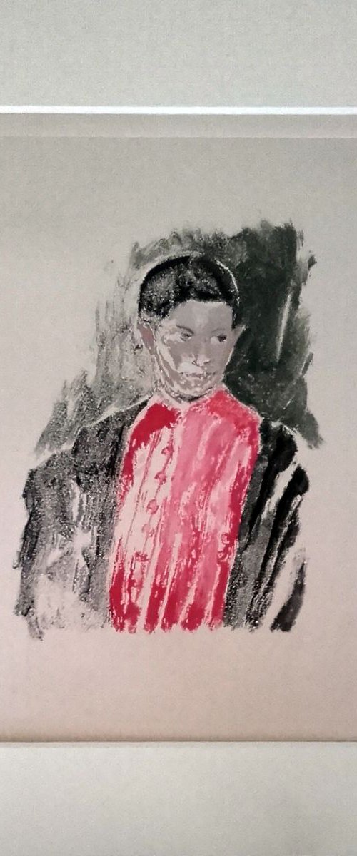 BOY IN A RED TUNIC by Adam Grose MA RWAAN