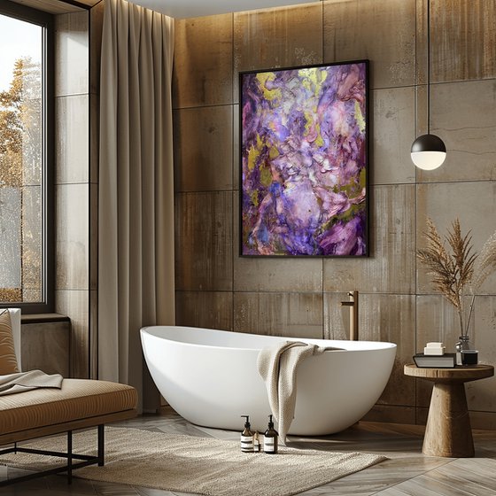 Textured Abstract Canvas Art