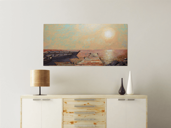 Sunlit Pier: (SPACES Series)
