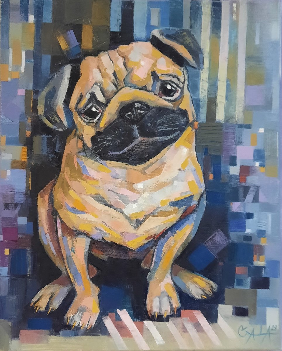 Expressive Oil Painting , Walk Me By Galya Koleva, 16 X 20, Artwork For Sale On Artfinder