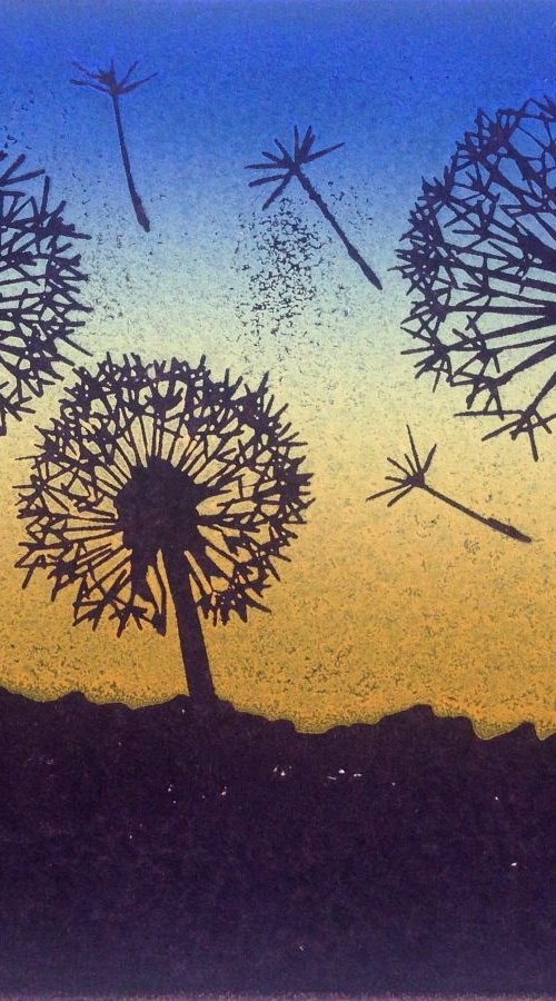 Silhouetted Clocks by Alexandra Buckle