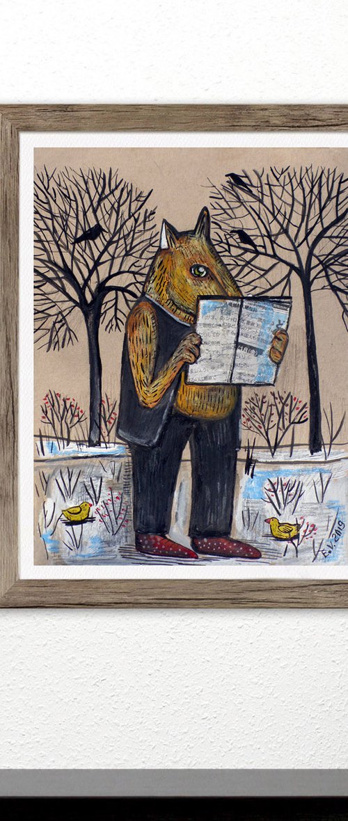 Mr. Fox by Elizabeth Vlasova