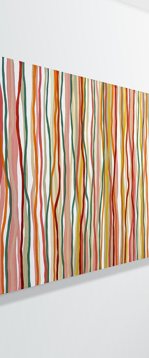 Citrus Yarrabee - 152 x 61cm acrylic on canvas by George Hall