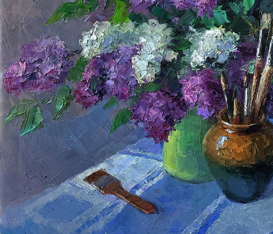 Still life with lilac