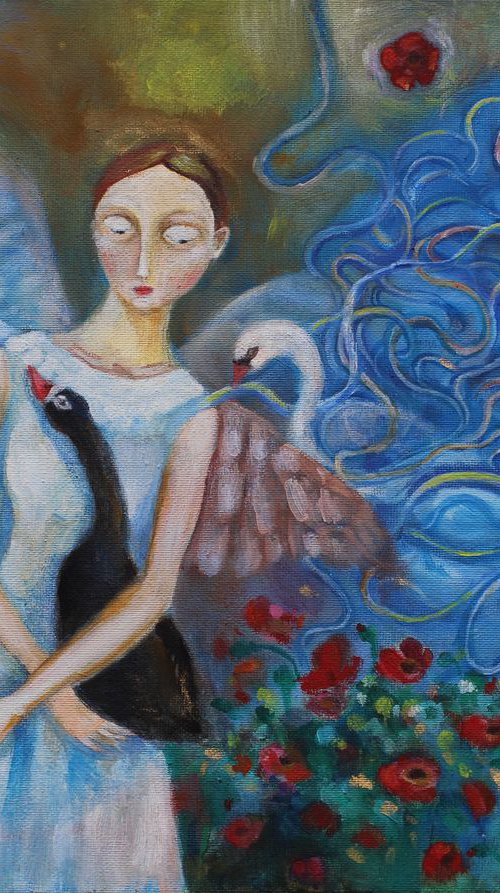 Knitting of the wings by Aurelija Kairyte-Smolianskiene
