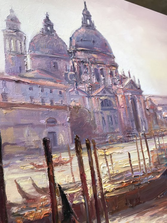 "Venice" original oil painting 70x50