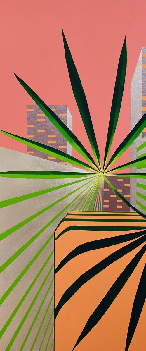 Green Architecture XVI by Zeljka Paic