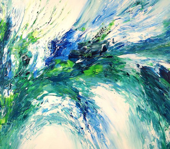 Green And Blue Imagination XXL 1