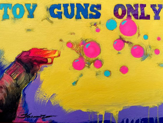 Toy guns only 6