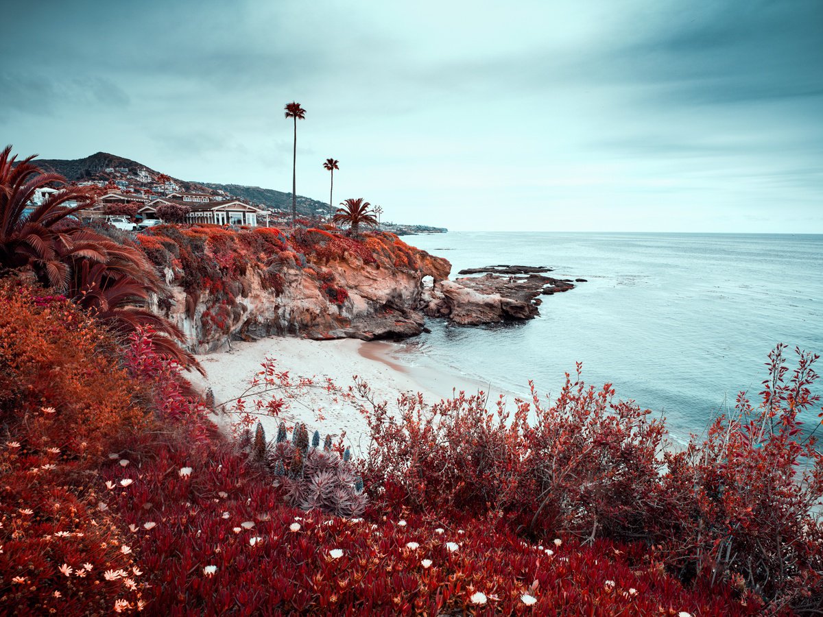 LAGUNA BEACH III by Harv Greenberg