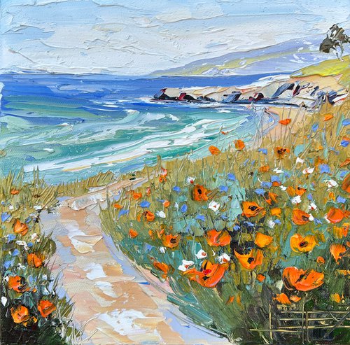 Seaside Walk by Lisa Elley