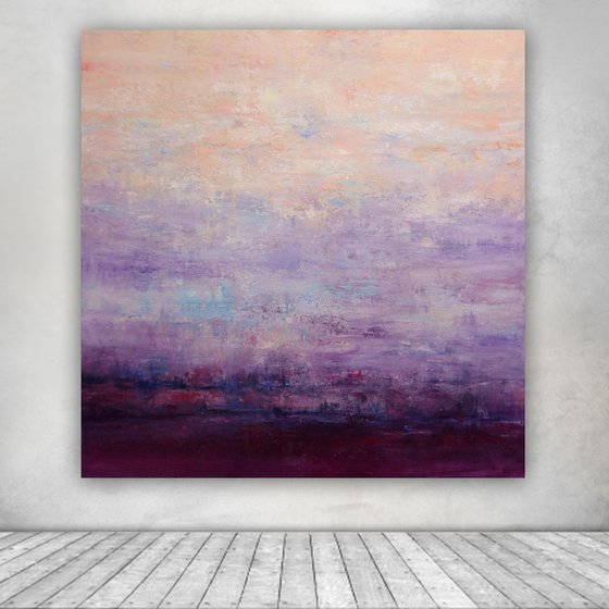 Abstract Sunset Landscape II