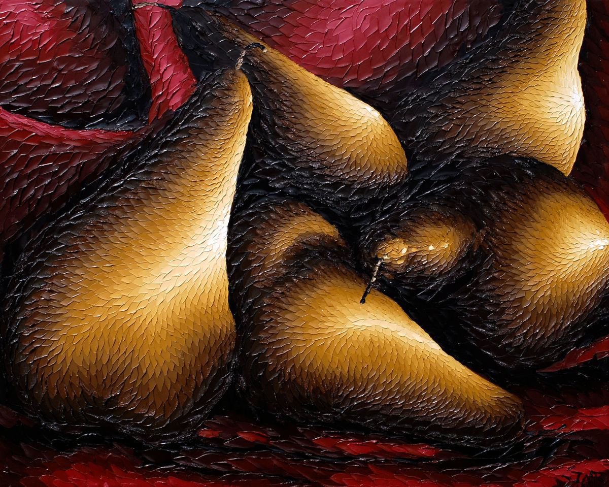 New Pears By Bill Stone, 60 X 48, Artwork For Sale On Artfinder