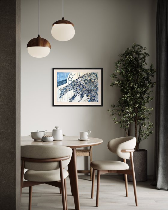 Torn Beauty: Portugal Blue Azulejo Tiles