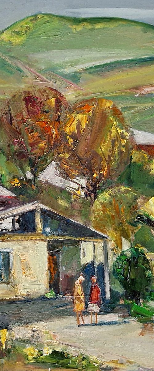Village Afternoon by Matevos Sargsyan