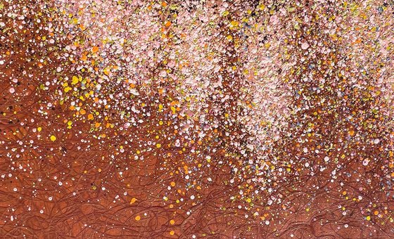 Morning cappuccino with foam