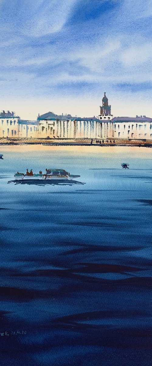 A city on the water by Evgenia Panova