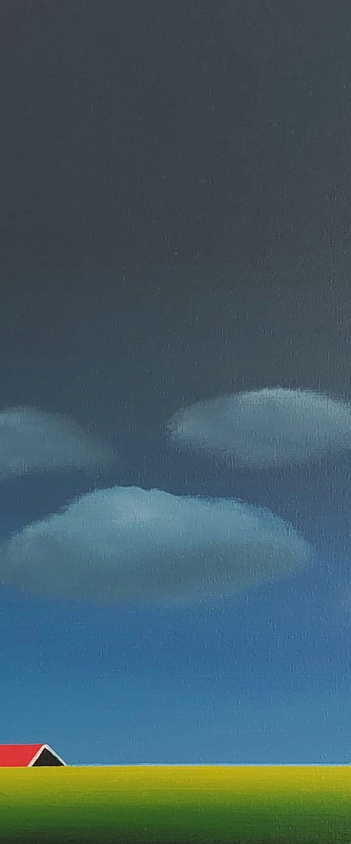 Sunshine after the rain (May) by Nelly van Nieuwenhuijzen