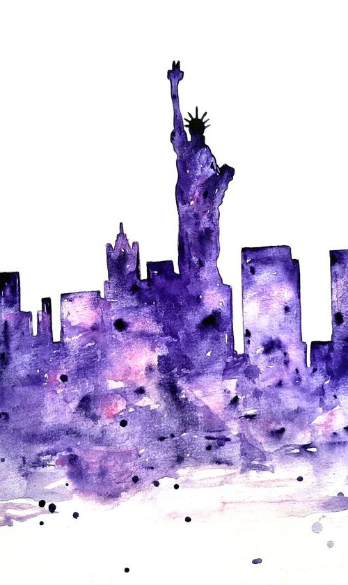 New York by Luba Ostroushko