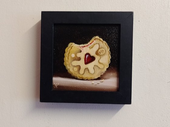 Little Jammie Dodger biscuit still life