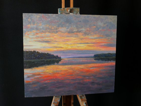 The Evening Lake