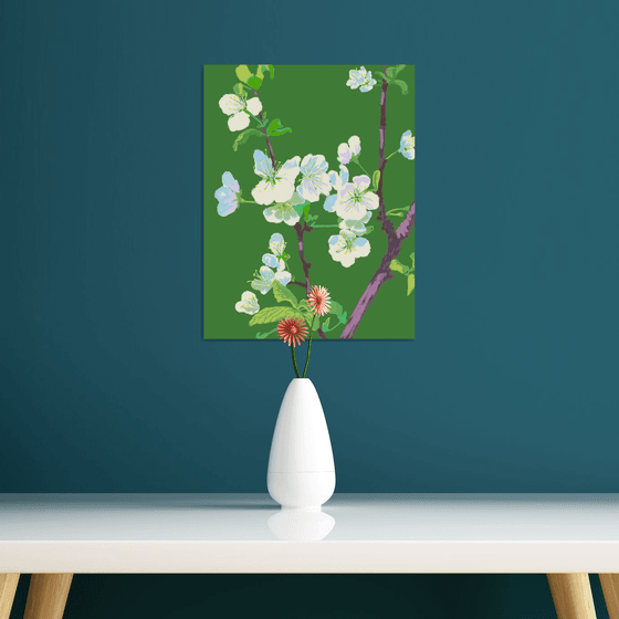 Cherry blossoms in spring
