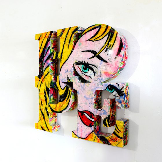 Hope – after Roy Lichtenstein