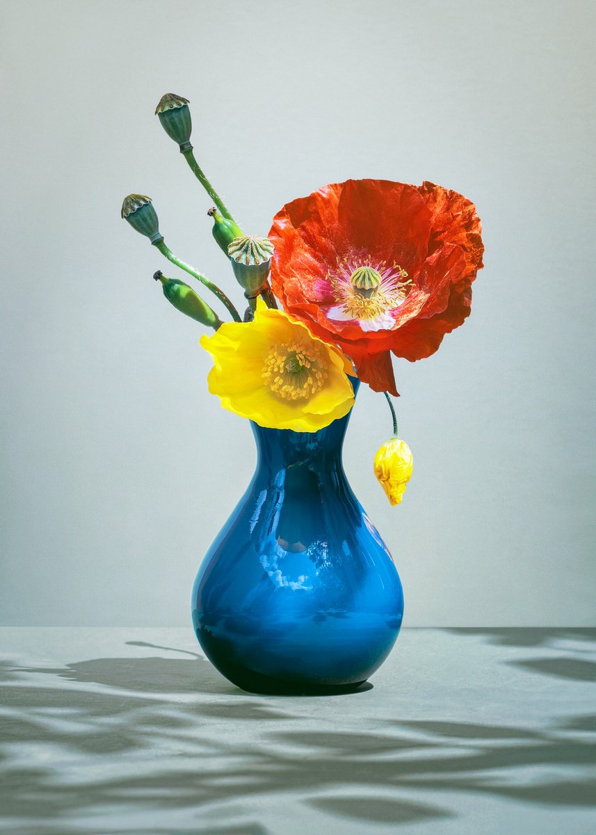 Impressionistic Botanical Photograph By Inna Etuvgi, 17 X 24, Summer Vibes, Original Artwork