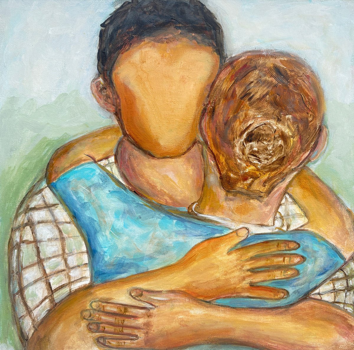 Embraces #2 By Katia Ricci, 12 X 12, Artwork For Sale On Artfinder